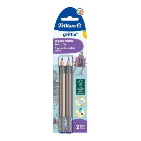 Ołówek Griffix 817028 B Pelikan (300000414)