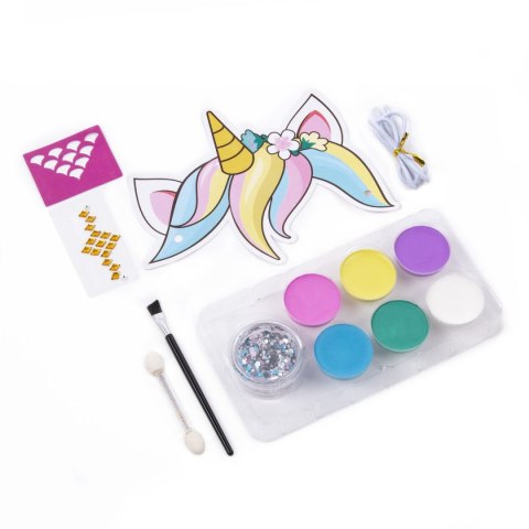 Farba do malowania twarzy kidea Unicorn 6 kolor. Derform (FDTZUKA)