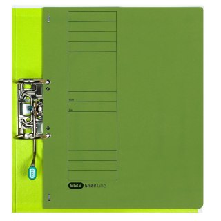 Skoroszyt oczkowy A4 zielony karton 250g Elba (100551872)