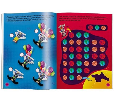 Książka dla dzieci LEGO® Books. Buduj i naklejaj. Kosmos Ameet (bsc 6603)