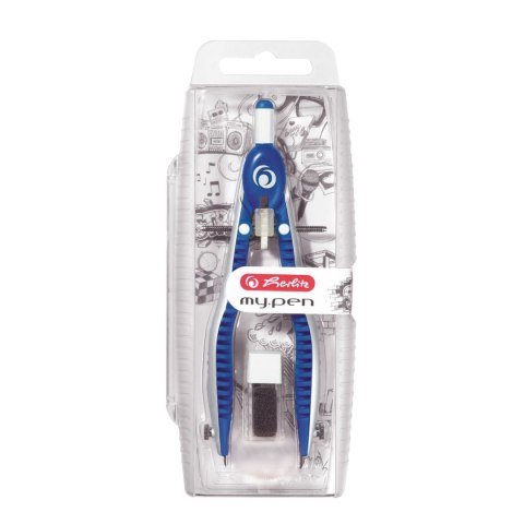 Cyrkiel My Pen nieb/biały 50046768 Herlitz (400195840)