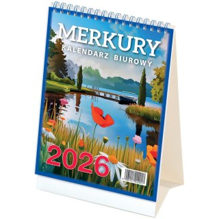 Kalendarz biurkowy MERKURY 152mm x 225mm Wydawnictwo Telegraph