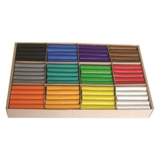 Plastelina 12 kol. mix Mona