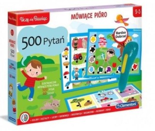 Gra edukacyjna Mówiące pióro 500 pytań Clementoni (50782)