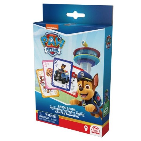Gra karciana Psi Patrol karty Jumbo Spin Master (6066830)