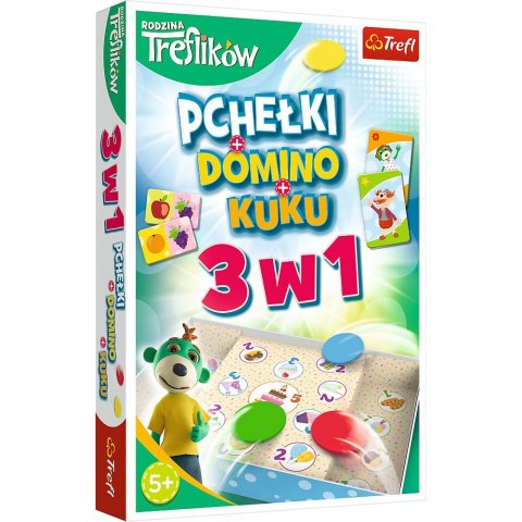 Gra strategiczna Rodzina Treflików 3w1 3w1 Trefl (01921)
