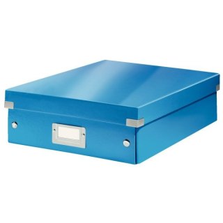 Pudło archiwizacyjne Click & Store z przegródkami A4 niebieski karton [mm:] 280x100x 370 Leitz (60580036)