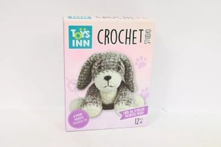 Zestaw kreatywny dla dzieci Piesek robótki ręczne Crochet Studio Stnux (STN9629)