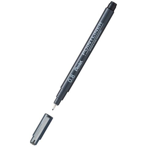 Cienkopis POINTLINER wkład czarny 0,8mm 1kol. Pentel (S20P)