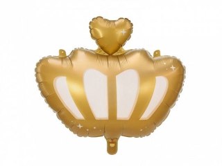 Balon foliowy Korona, 52x42cm, mix Partydeco (FB104)