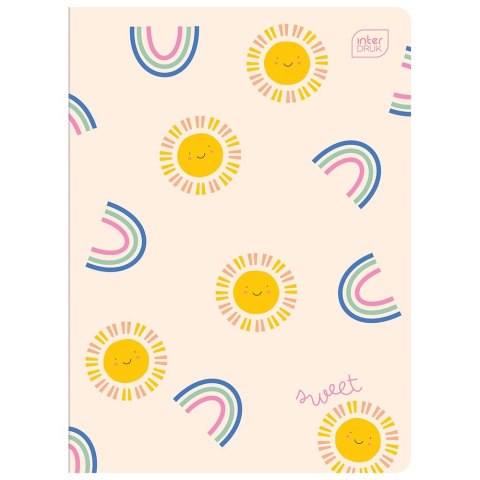 Zeszyt TRENDS GIRLS A5 32k. 70g krata Interdruk (ZE32#TREGIRLS)