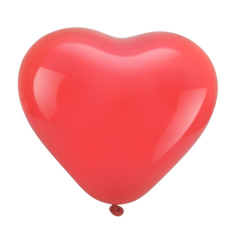 Balon gumowy serca duże 44cm 2szt. czerwona 450mm Arpex (KB6348)