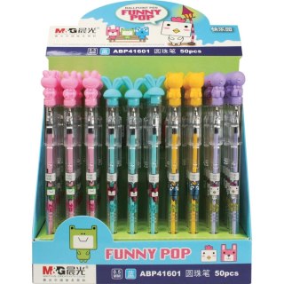 Długopis Funny Pop wkład niebieski 0,5mm M&G (ABP41601)