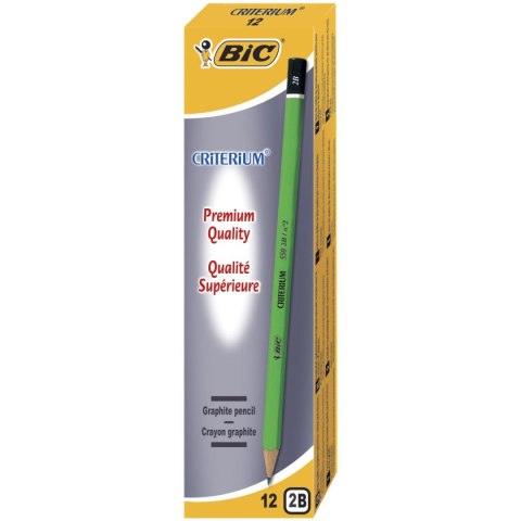 Ołówek Criterium 550 2B 2B Bic (857585)