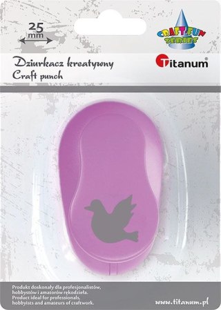 Dziurkacz ozdobny Craft-Fun Series 25mm gołąb Titanum (T-8810-133e)