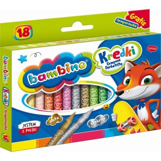 Kredki glinkowe 18 kol. St.Majewski