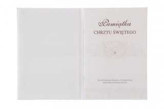 Książeczka pamiątkowa z komunii Chrzest Merigraf (9788365430342)
