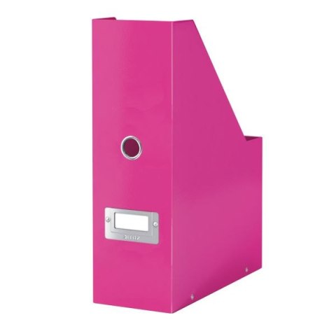 Pojemnik na dokumenty pionowy Click & Store A4 różowy karton [mm:] 103x330x 253 Leitz (60470023)