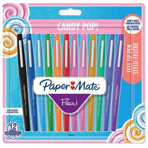 Cienkopis Fleir Candy 12kol wkład mix 12kol. Paper Mate (S0688791)