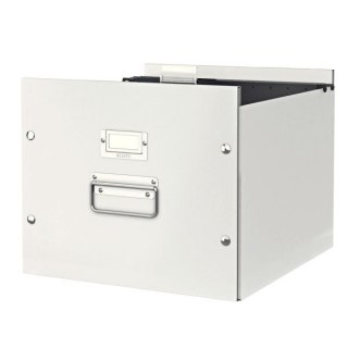 Kartoteka (pojemnik) na teczki wiszące Click & Store biały karton [mm:] 320x240x 335 Leitz (60460001)