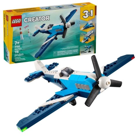 Klocki konstrukcyjne Creator Statek powietrzny: samolot wyścigowy Lego (31160)