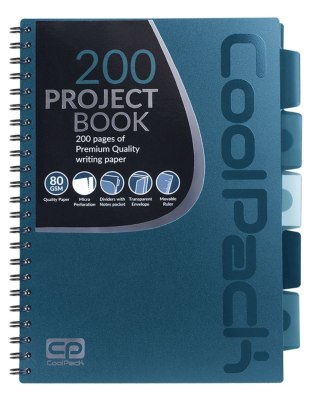 Kołobrulion blue A4 200k. 80g krata Patio (93989CP)