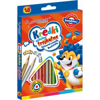 Kredki ołówkowe 18 kol. St.Majewski