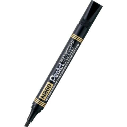 Marker permanentny wkład czarny 1,2-4,5mm ścięta końcówka Pentel (N860)