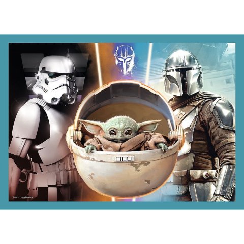 Puzzle Mandalorian 4w1 4w1 el. Trefl (34397)