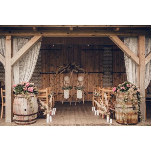 Gadżet Łapacz snów - Piórka, złamana biel, 30x94cm Partydeco (LAPS1)