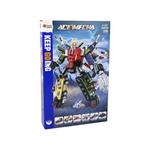 Klocki konstrukcyjne Pojazd Auto Sportowe Robot Porsceh 963 347 el. Lean (16561)