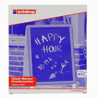 Marker specjalistyczny do szyb wkład biały 4,0-15,0mm Edding (4090-49)