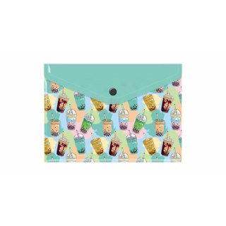 Teczka plastikowa BUBBLE TEA A5 mix Biurfol (TKN-A5-37)