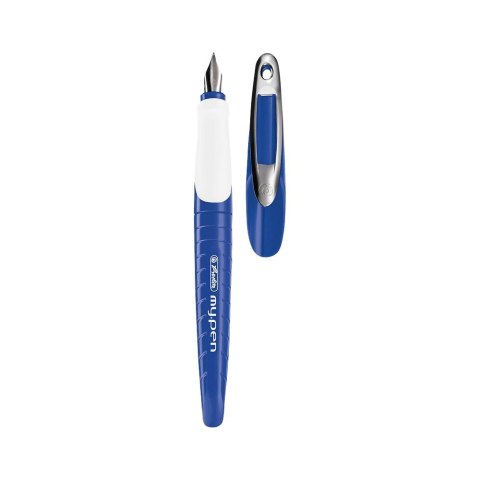 Pióro wieczne My Pen niebiesko białe M Herlitz (300006788)