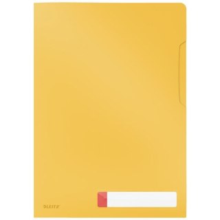 Koszulki na dokumenty Cosy A4 kolor: żółty Leitz (47080019)