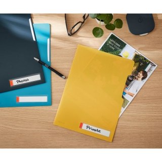 Koszulki na dokumenty Cosy A4 kolor: żółty Leitz (47080019)