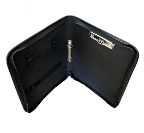 Teczka konferencyjna studencka A4 czarny ekoskóra Majewski Ryszard (TSS)